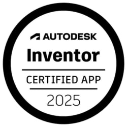 Logo Autodesk Inventor 2025 Certified - SPI SheetMetal